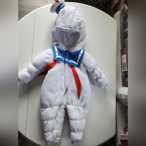 Baby Stay Pufft Marshmallow Man Halloween Costume, size 12 Months